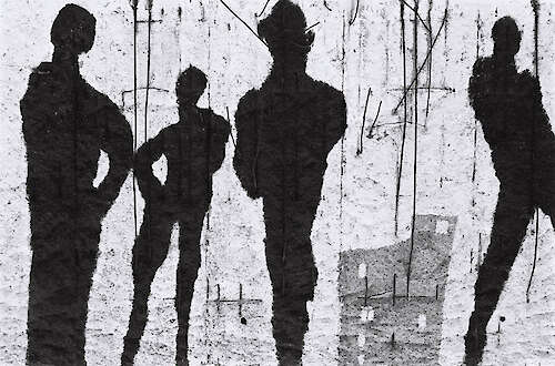 Bettina Keller | Die Mauer, 15 x 20 cm, Digitalprint vom analogen Negativ