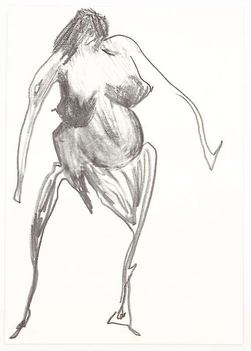 Alanna Lawley, »Untitled - 172 grams«, 2019, Zeichnungsserie, Graphit auf Papier, 210 x 147 x 0.1 mm 200€